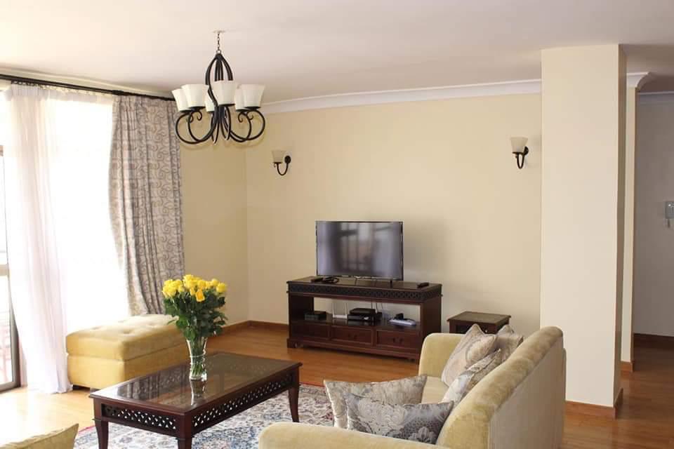 Beautifully 3-bedroom Apartment for Rent in Kileleshwa with modern finishes, dsq, ensuite, with private entry at Ksh100k
