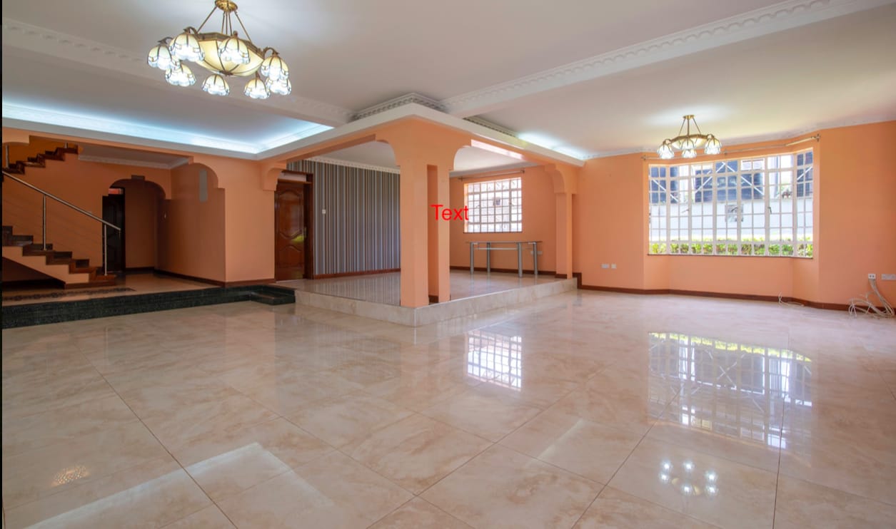 House For Sale Located in Muthaiga North at Ksh95M, with 5 Bedroom All En-suite with very spacious rooms, family room, high finishes,swimming pool on  (5)