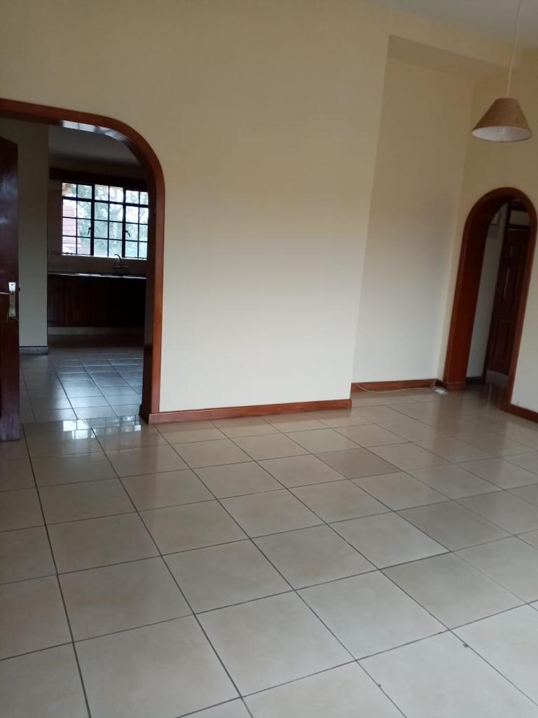 Two bedroom penthouse all en-suite with a terrace for rent on brookside close, with a secure and quiet environment, at 90k inclusive of service charge  (10)