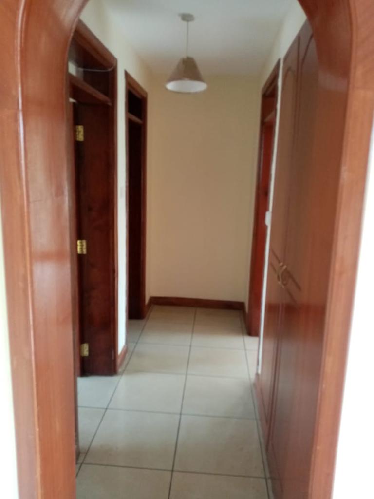 Two bedroom penthouse all en-suite with a terrace for rent on brookside close, with a secure and quiet environment, at 90k inclusive of service charge  (12)