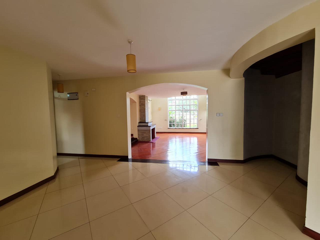4 Bedroom House all en-suite plus Dsq for 2 Sitting on half an acre for Rent at Ksh300k in a gated community in Karen (6)