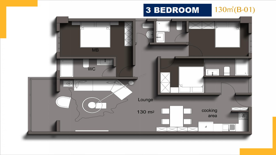 1, 2 and 3 Bedroom Apartments for Sale Off-Plan Located in Kileleshwa, Nairobi (9)