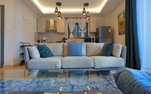 Furnished Apartment in Kileleshwa – 3 Bedroom + Office with Balcony